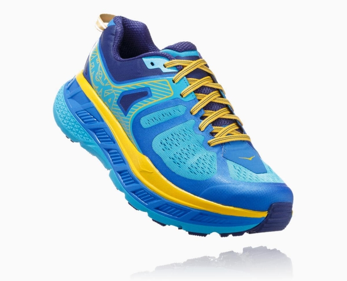 Hoka Tursko Outlet - HOKA ONE ONE Stinson ATR 5 Herre Blå [NO-19ANZQ]